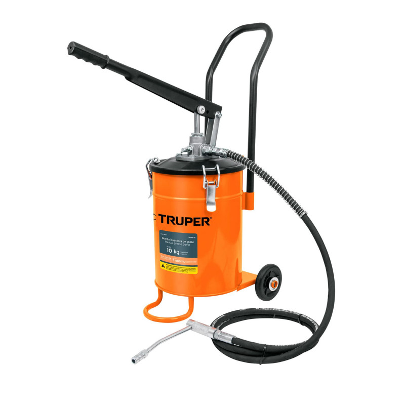 BOMIN-10 Bomba inyectora de grasa, 10 kg TRUPER | DIHERESA