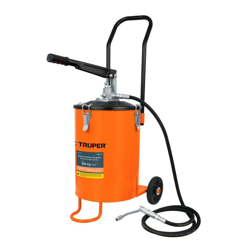BOMIN-24 Bomba inyectora de grasa, 24 kg TRUPER | DIHERESA BOMIN-24 Bomba inyectora de grasa, 24 kg TRUPER | DIHERESA