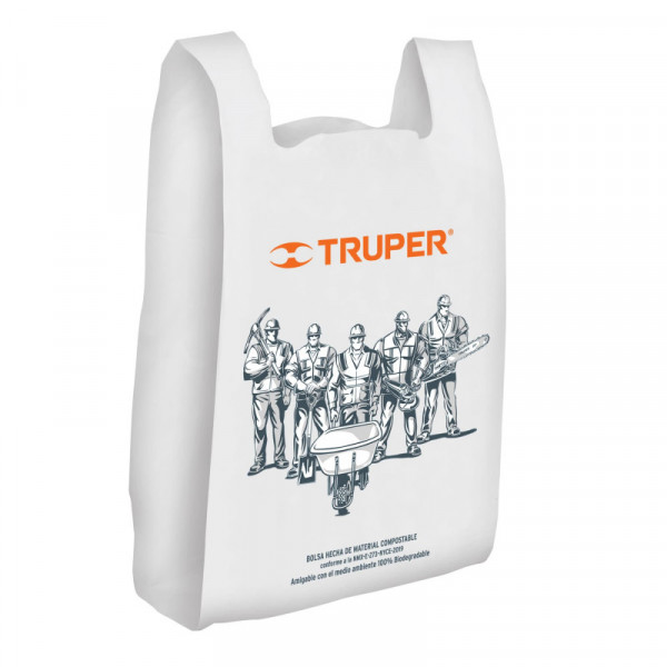 BOPO-36X60 Bolsa plástica 36 x 60 cm TRUPER | DIHERESA