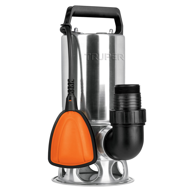 BOS-1SM Bomba sumergible metálica para agua sucia 1 HP TRUPER | DIHERESA BOS-1SM Bomba sumergible metálica para agua sucia 1 HP TRUPER | DIHERESA