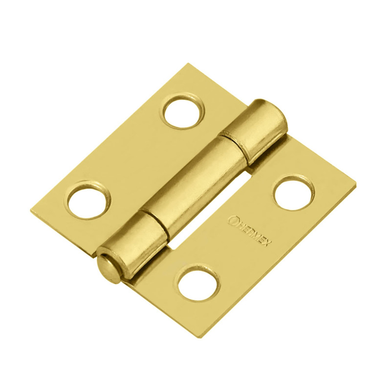 BR-101 Bisagra rectangular 1', acero latón TRUPER | DIHERESA BR-101 Bisagra rectangular 1', acero latón TRUPER | DIHERESA