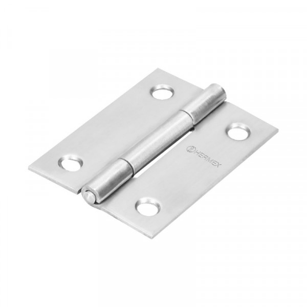 BR-204 Bisagra rectangular 2', acero inoxidable TRUPER | DIHERESA