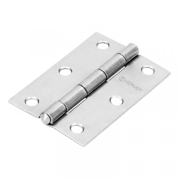 BR-300 Bisagra rectangular 3', acero pulido TRUPER | DIHERESA