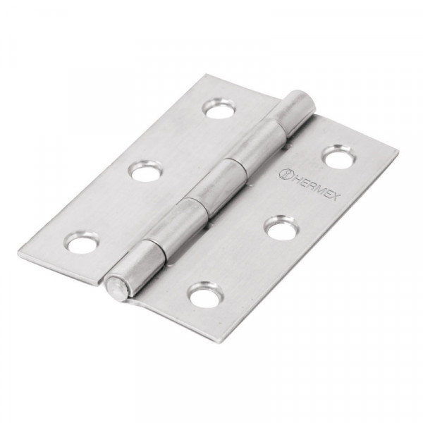 BR-304 Bisagra rectangular 3', acero inoxidable TRUPER | DIHERESA