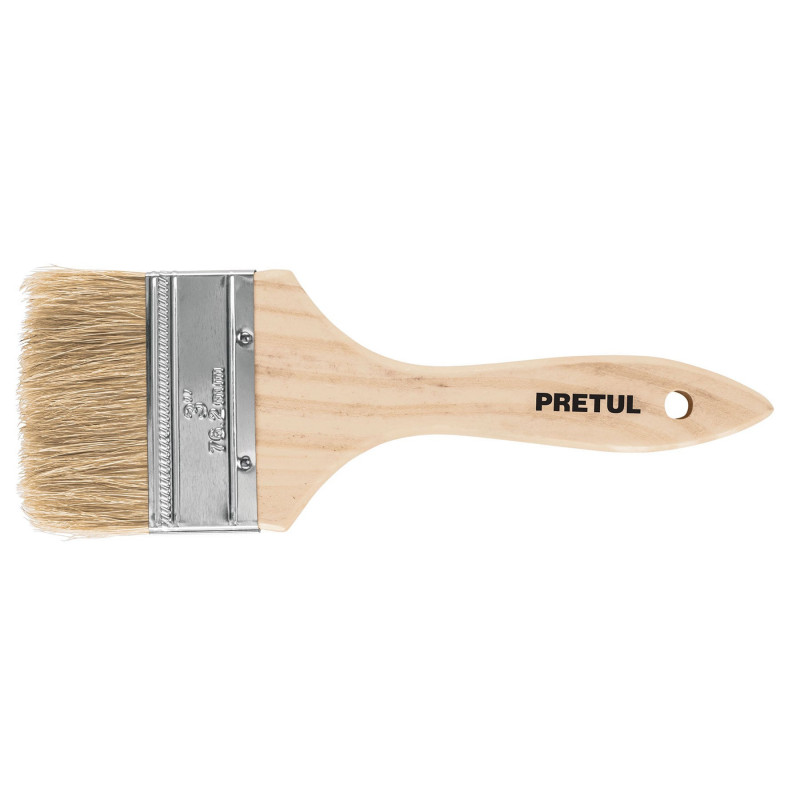 BRE-3 Brocha económica, mango de madera, 3', Pretul TRUPER | DIHERESA BRE-3 Brocha económica, mango de madera, 3', Pretul TRUPER | DIHERESA