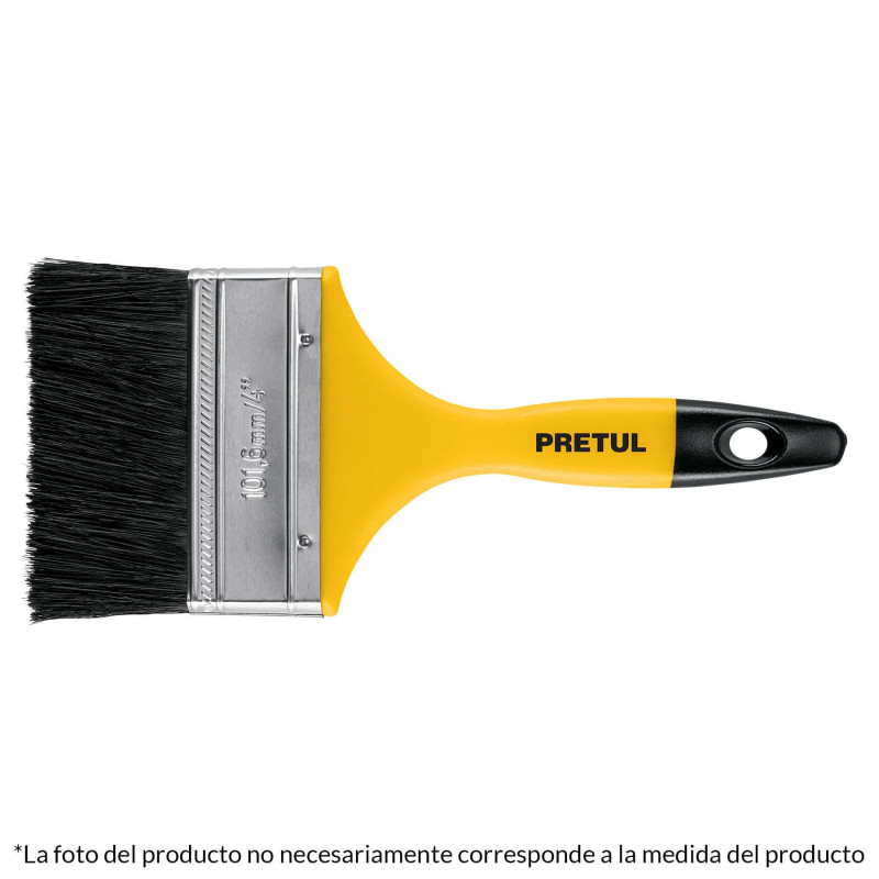 BRP-3 Brocha, mango de plástico, 3', Pretul TRUPER | DIHERESA BRP-3 Brocha, mango de plástico, 3', Pretul TRUPER | DIHERESA