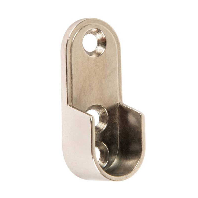 BTO-5 Brida cromada para tubo ovalado de closet TRUPER | DIHERESA BTO-5 Brida cromada para tubo ovalado de closet TRUPER | DIHERESA