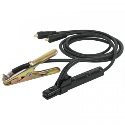 CAB-200 Cable para soldadora inversora, con pinza de tierra, 200 A TRUPER