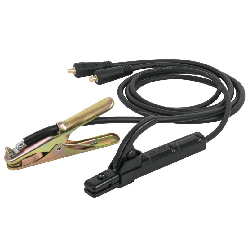 CAB-200 Cable para soldadora inversora, con pinza de tierra, 200 A TRUPER | DIHERESA CAB-200 Cable para soldadora inversora, con pinza de tierra, 200 A TRUPER | DIHERESA