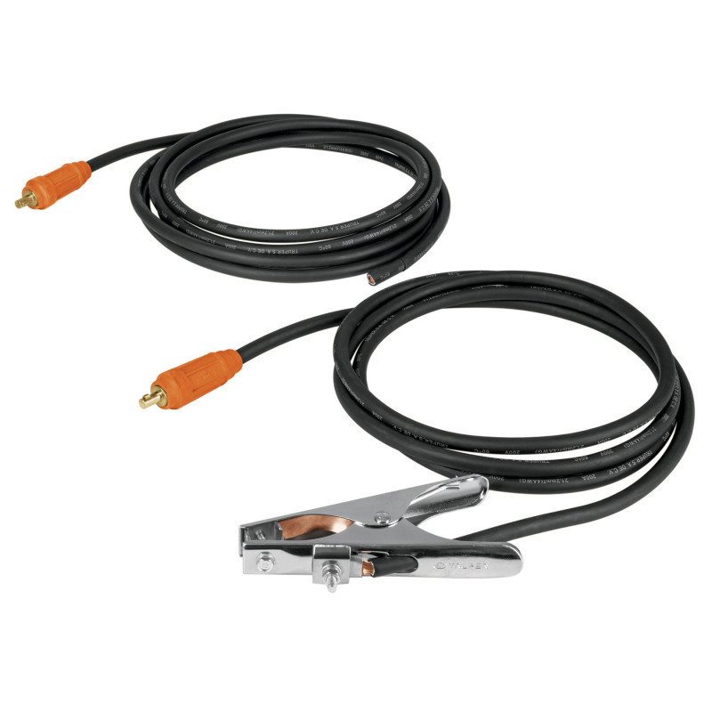 CAB-250A Cable para soldadora SOT-250A, con pinza de tierra TRUPER | DIHERESA CAB-250A Cable para soldadora SOT-250A, con pinza de tierra TRUPER | DIHERESA