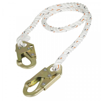 CAB-5489-15-A Cable de posicionamiento con 2 ganchos, 1.5 m, ANSI TRUPER | DIHERESA