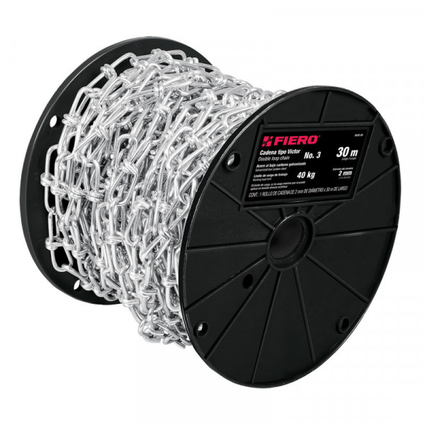 CADE-20 Cadena tipo victor 2.0 mm TRUPER | DIHERESA