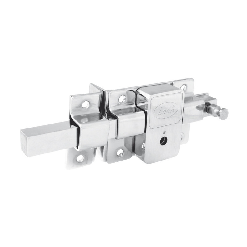 L590ICB LOCK Cerradura izquierda de barra libre llave tetra cromo brillante en caja Lock | DIHERESA L590ICB LOCK Cerradura izquierda de barra libre llave tetra cromo brillante en caja Lock | DIHERESA