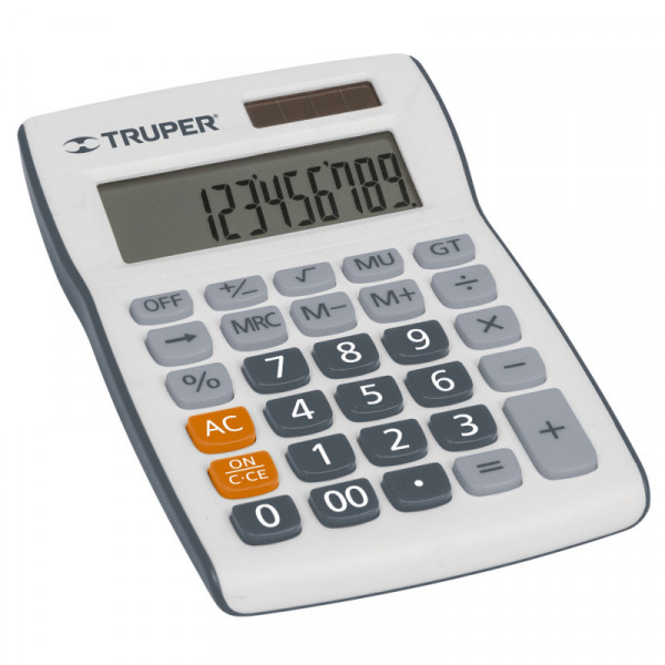 CALC-12B Calculadora de bolsillo TRUPER | DIHERESA