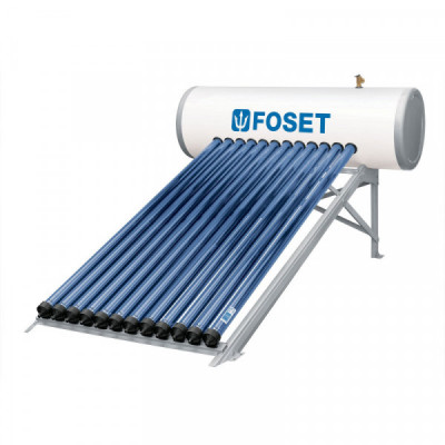 CALE-12HS Calentador Solar Heat Pipe, 150L, 12 tubos, 4 personas TRUPER | DIHERESA