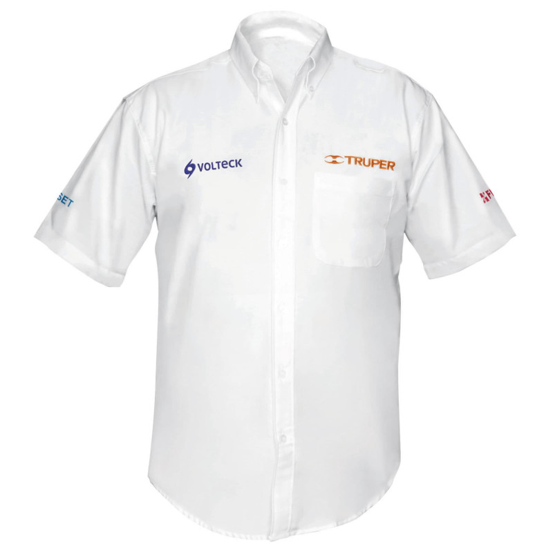 CAM-BCO-CL Camisa blanca para caballero, manga corta, talla G TRUPER | DIHERESA CAM-BCO-CL Camisa blanca para caballero, manga corta, talla G TRUPER | DIHERESA