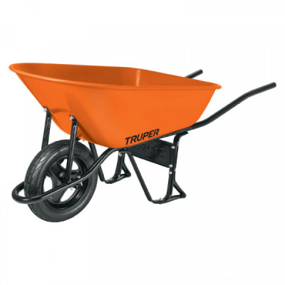 CAR-81FF Carretilla 8 ft3, llanta imponchable TRUPER | DIHERESA