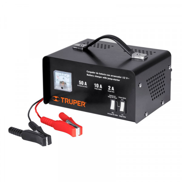 CARBA-50 Cargador de baterías 12 V, 50 A TRUPER | DIHERESA