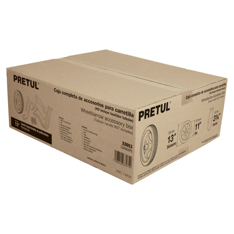 CARNXPB Caja c/accesorios y llanta imponchable14'p/carretilla,Pretul TRUPER | DIHERESA CARNXPB Caja c/accesorios y llanta imponchable14'p/carretilla,Pretul TRUPER | DIHERESA