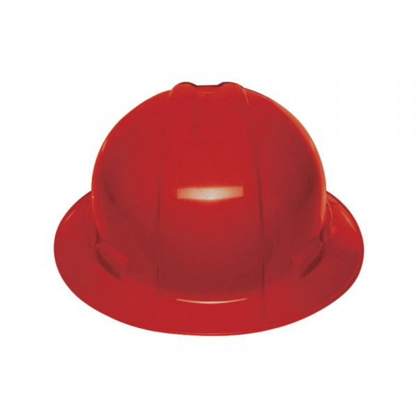 CAS-RX Casco de seguridad, rojo, ala ancha TRUPER | DIHERESA