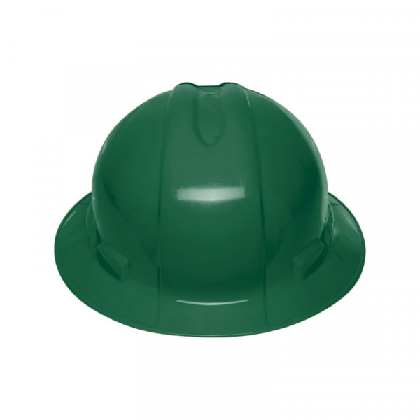 CAS-VX Casco de seguridad, verde, ala ancha TRUPER | DIHERESA