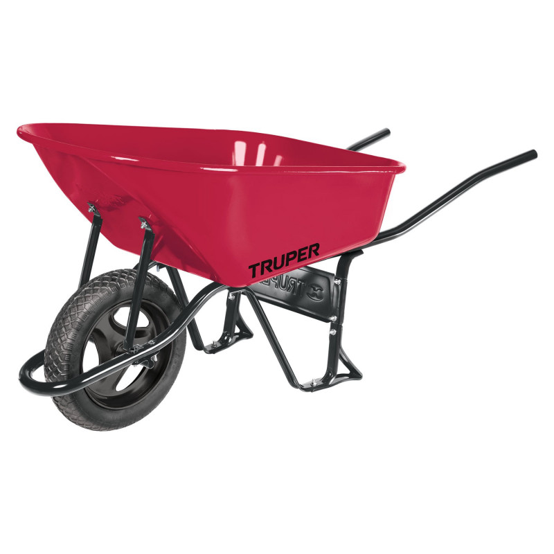 CAT-60FF Carretilla 6 ft3, llanta imponchable TRUPER | DIHERESA CAT-60FF Carretilla 6 ft3, llanta imponchable TRUPER | DIHERESA