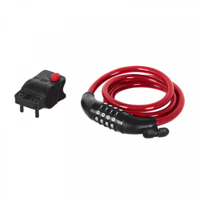 CB-10C Candado de cable con combinación, 10 mm X 1.20 m TRUPER | DIHERESA