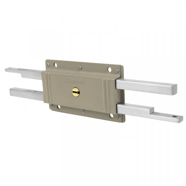 CB-32 Cerradura doble barra, doble cerrojo TRUPER | DIHERESA