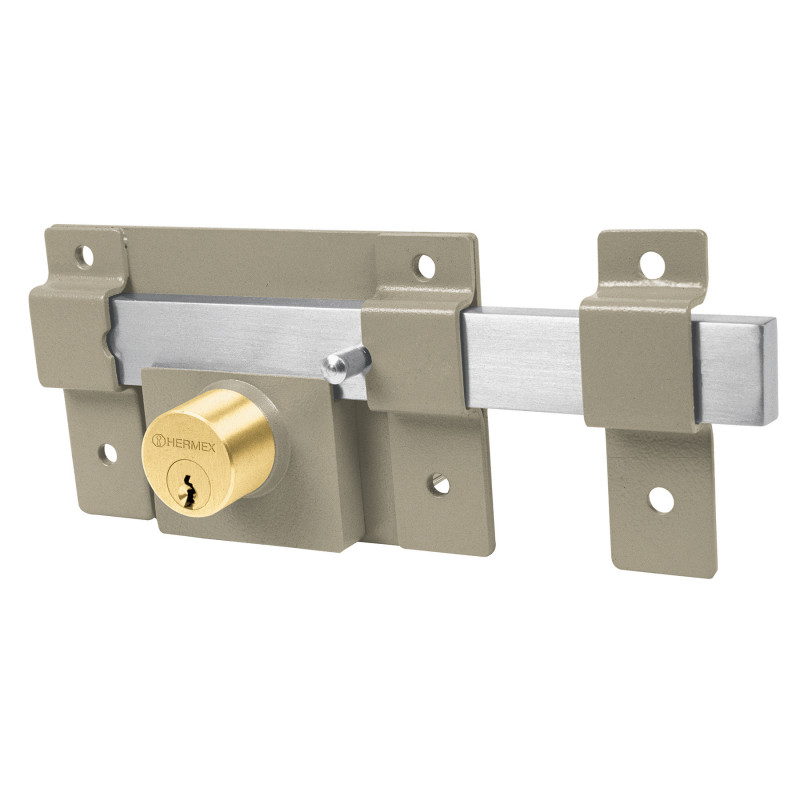 CB-35 Cerradura de barra fija con doble cilindro, con 2 llaves tra TRUPER | DIHERESA CB-35 Cerradura de barra fija con doble cilindro, con 2 llaves tra TRUPER | DIHERESA