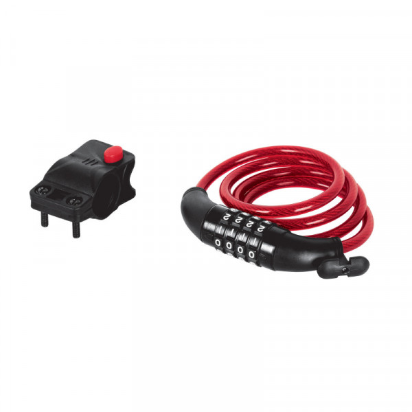 CB-8C Candado de cable con combinación, 8 mm X 1.0 m TRUPER | DIHERESA