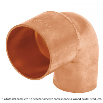 CC-522 Codo 90 de cobre,...