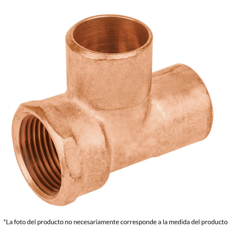 CC-711 Tee rosca lateral 1/2' TRUPER | DIHERESA CC-711 Tee rosca lateral 1/2' TRUPER | DIHERESA