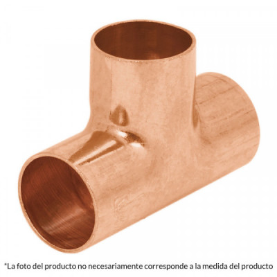 CC-763 Tee de cobre...