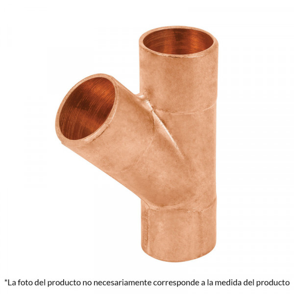 CC-803 Yee de cobre 1' TRUPER | DIHERESA