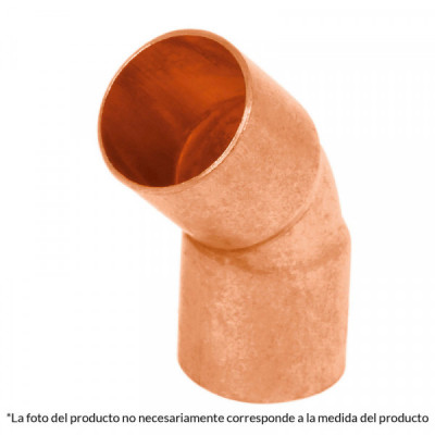CC-863 Codo 45 de cobre de...