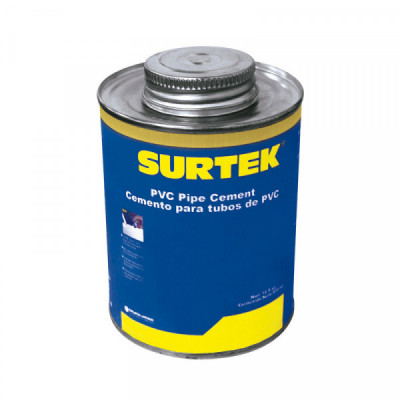 121133 SURTEK Cemento para tubo PVC 946ml