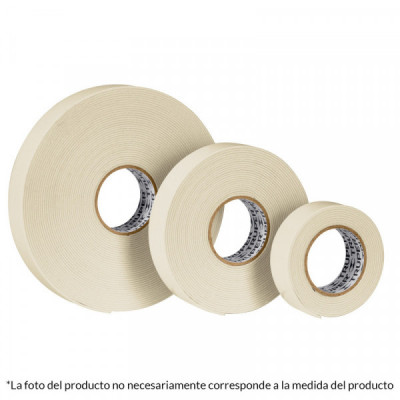 CDC-19100 Cinta doble cara de 19 mm x 10 m TRUPER