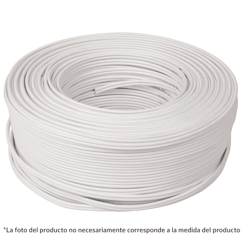 CDU-16 Cordón duplex flexible SPT, 16 AWG rollo 100 m TRUPER | DIHERESA CDU-16 Cordón duplex flexible SPT, 16 AWG rollo 100 m TRUPER | DIHERESA