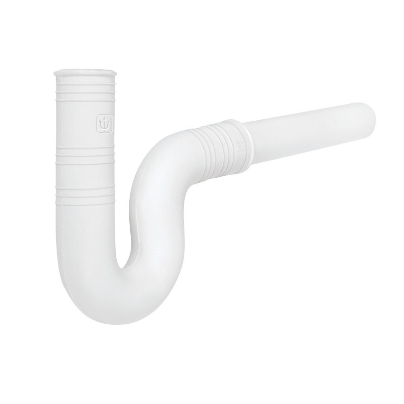 CE-238 Céspol flexible para lavabo, PVC c/ext 20 cm, 1-1/4' TRUPER | DIHERESA