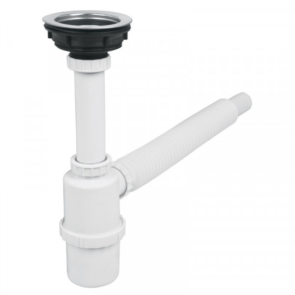CE-292 Céspol bote p/fregadero c/contracanasta, polipr, 1-1/2' TRUPER | DIHERESA