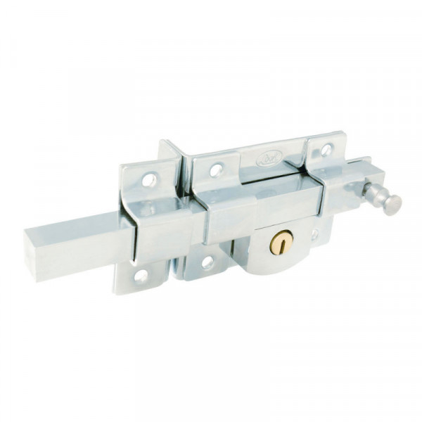 L570ICBB LOCK Cerradura izquierda de barra libre llave estándar cromo brillante en blíster Lock | DIHERESA