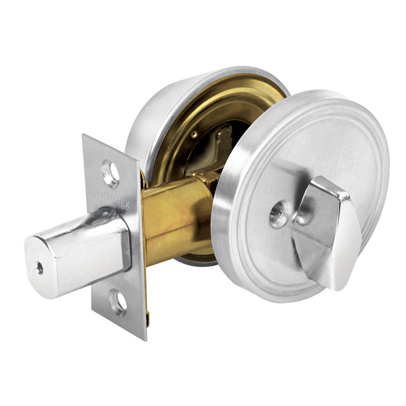 CERO-31P Cerrojo, cromo mate, cilindro-mariposa, Hermex Basic TRUPER | DIHERESA CERO-31P Cerrojo, cromo mate, cilindro-mariposa, Hermex Basic TRUPER | DIHERESA