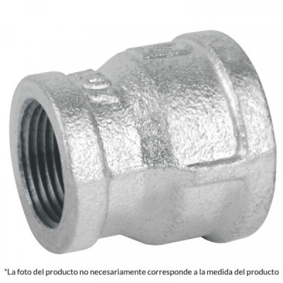 CG-294 Reducción campana, acero galvanizado, 1-1/4x1/2' TRUPER | DIHERESA