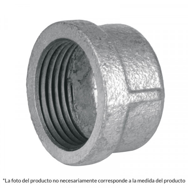 CG-304 Tapón capa, acero galvanizado, 1-1/4' TRUPER | DIHERESA