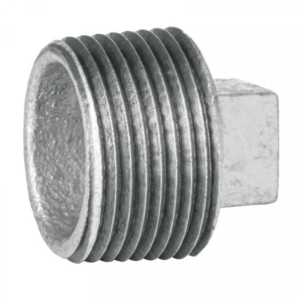 CG-312 Tapón macho, acero galvanizado, 3/4' TRUPER | DIHERESA