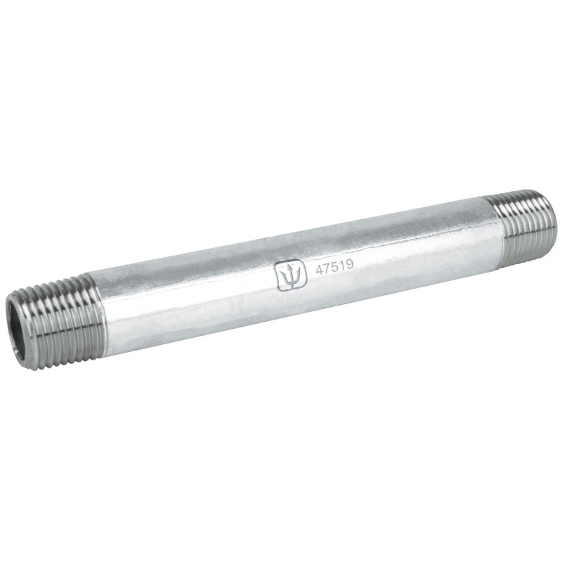 CG-404 Niple, acero galvanizado, 1/2' x 6', cédula 40 TRUPER | DIHERESA