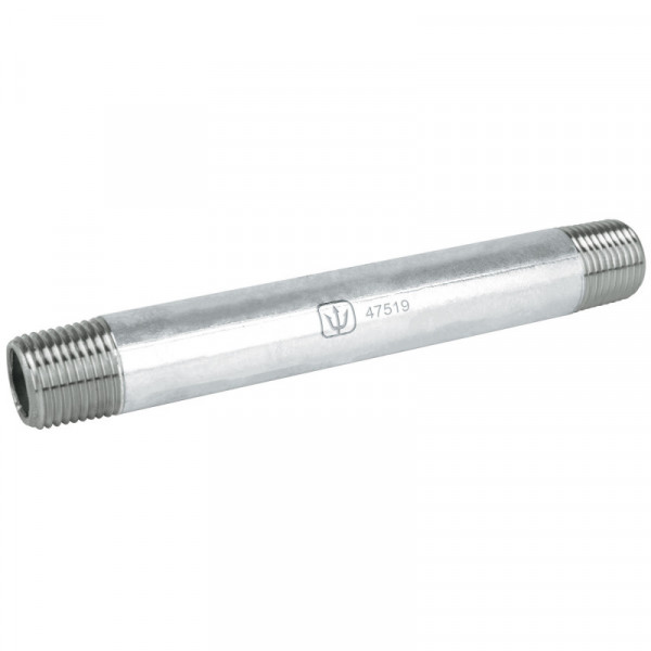 CG-404 Niple, acero galvanizado, 1/2' x 6', cédula 40 TRUPER | DIHERESA