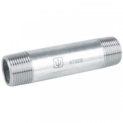 CG-413 Niple, acero galvanizado, 3/4' x 4', cédula 40 TRUPER | DIHERESA
