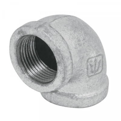 CG-502 Codo 90, acero galvanizado, 3/4' TRUPER | DIHERESA