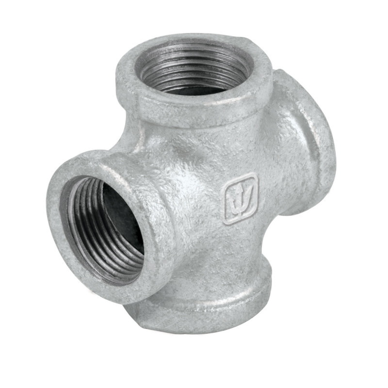 CG-522 Cruz, acero galvanizado, 3/4' TRUPER | DIHERESA CG-522 Cruz, acero galvanizado, 3/4' TRUPER | DIHERESA
